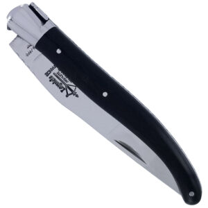 Couteau Laguiole Antan Manche Ebene 1 Mitre Inox Brillant 1 Piece 12cm 00