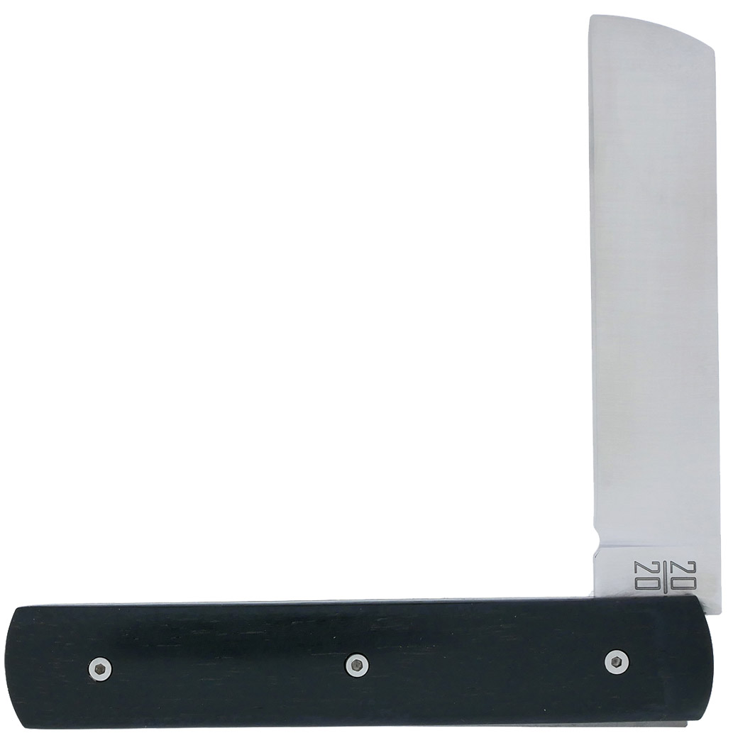 Le 2020 Couteau Pliant Plein Manche Ebene 11cm Ressort Lisse Personnalisable Finition Brossee 00