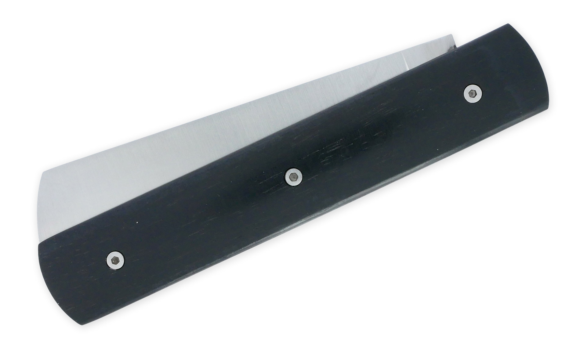 Le 2020 Couteau Pliant Plein Manche Ebene 11cm Ressort Lisse Personnalisable Finition Brossee 03