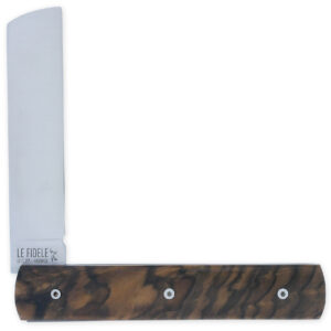 Le 2020 Couteau Pliant Plein Manche Noyer 11cm Ressort Lisse Personnalisable Finition Brossee 02