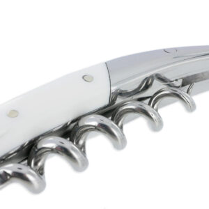 Sommelier Laguiole En Aubrac Origine Concorde Manche Corian Blanc Serie Limitee Et Numerotee 03