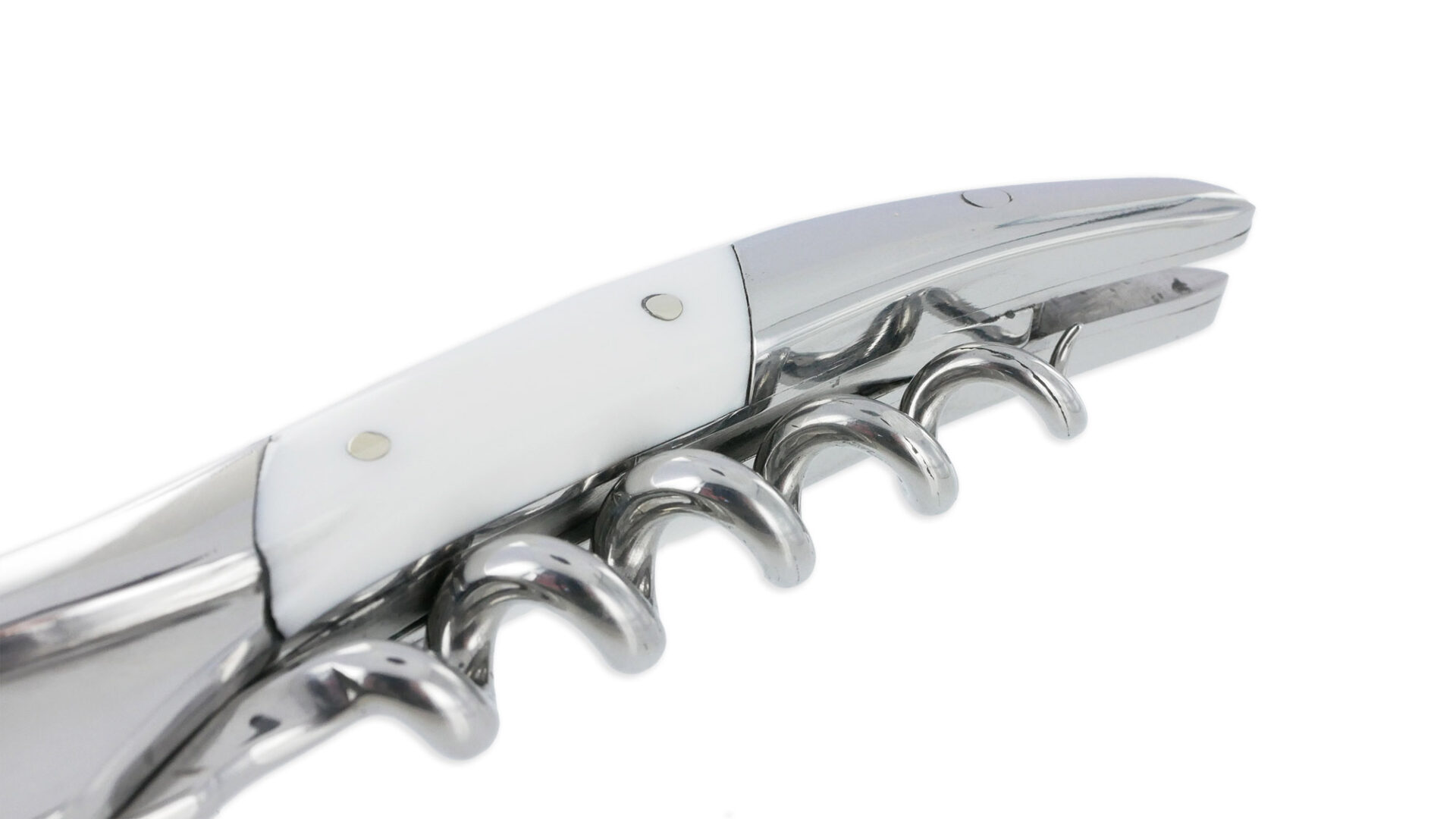 Sommelier Laguiole En Aubrac Origine Concorde Manche Corian Blanc Serie Limitee Et Numerotee 03